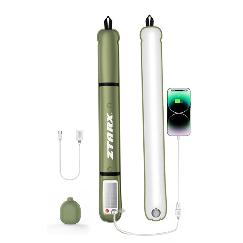 Portable Solar Inflatable LED Camping Light