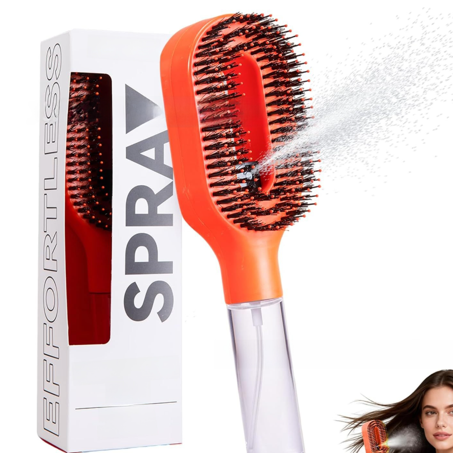Stylish Hair Detangling Spray Comb - Zaloora