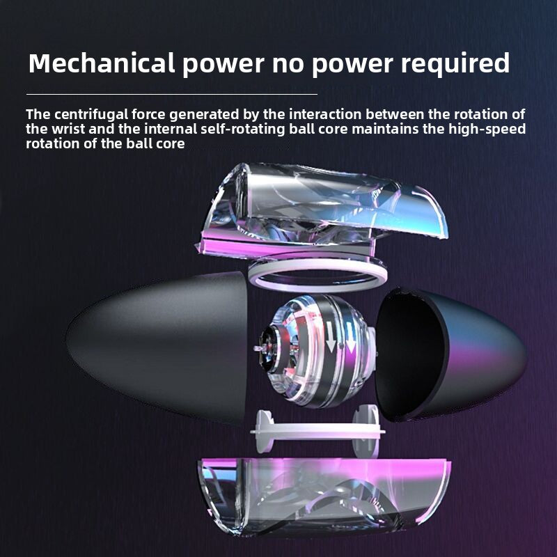 Self-Starting Wrist Exercise Ball with Centrifugal Force - Zaloora