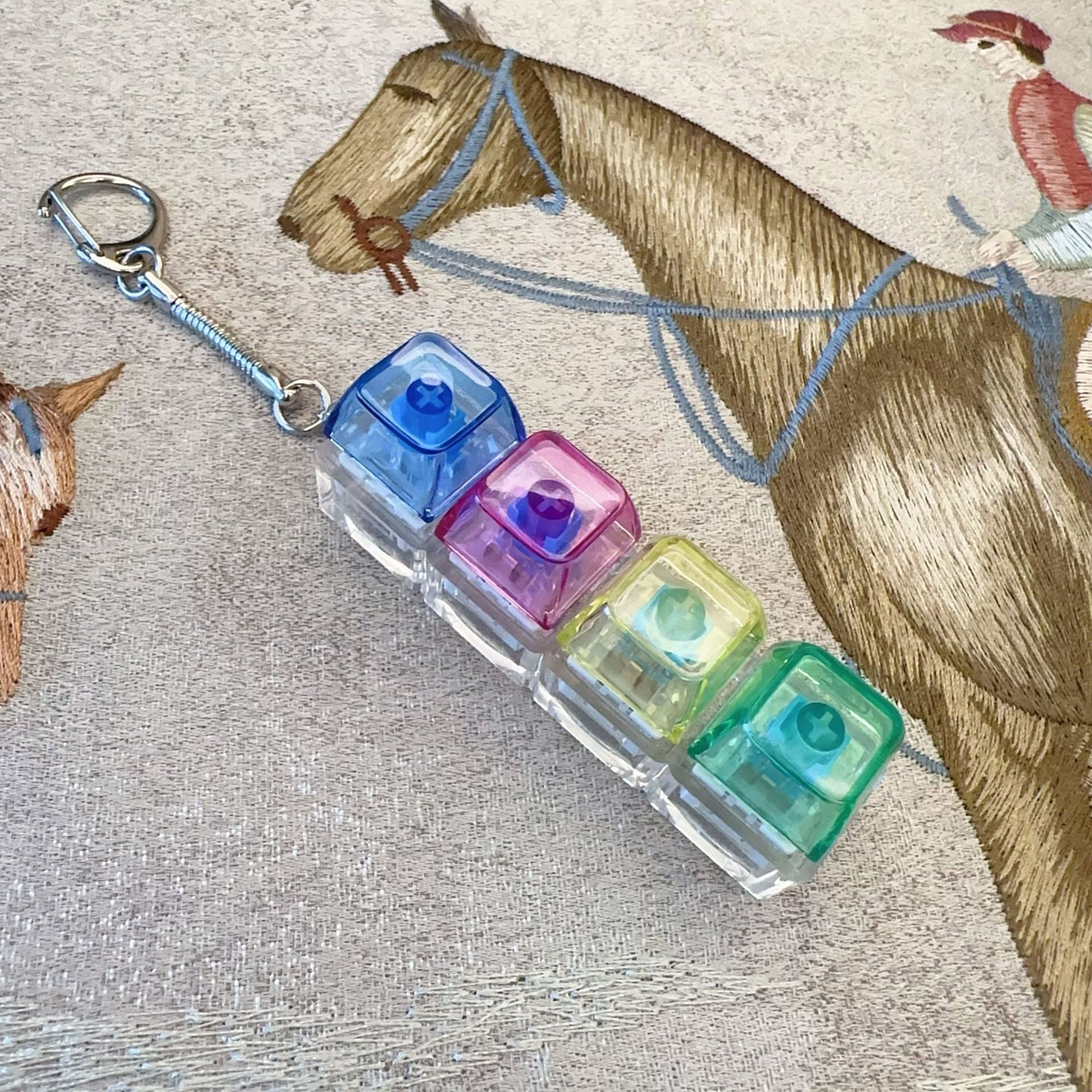 Mechanical Keyboard Switch Tester Keychain - Zaloora
