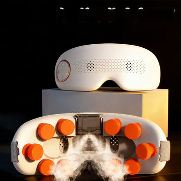 Portable 3D Eye Massager Air Compression Electric Eye Massage Equipment Foldable Smart Eye Massager with Heat