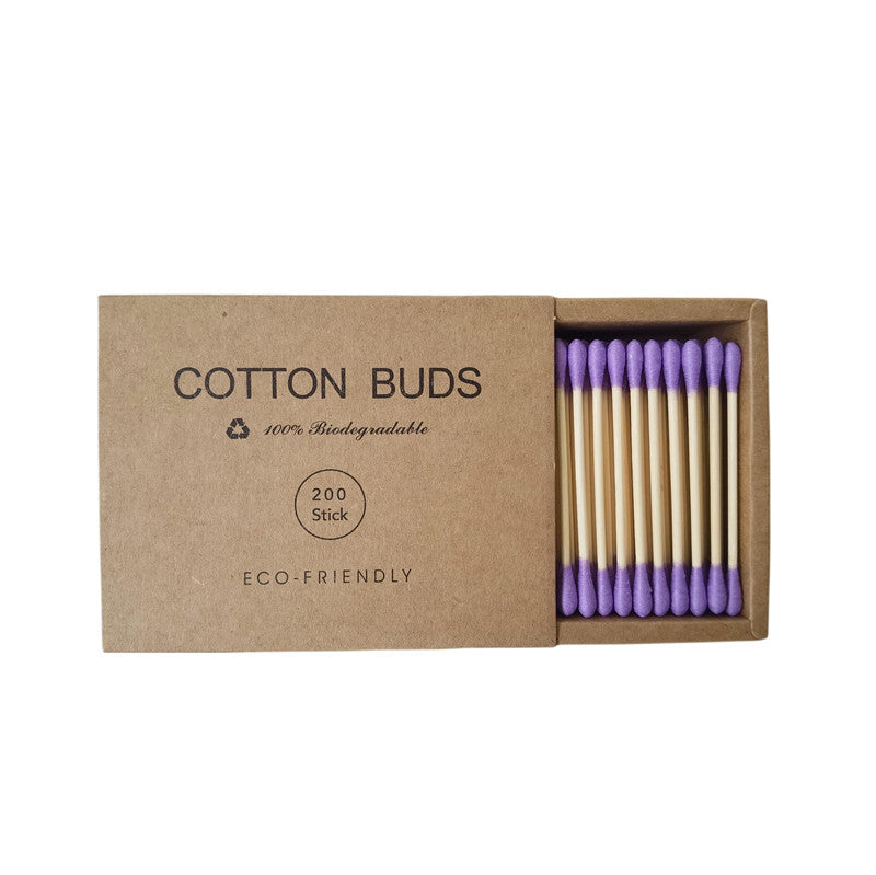 Double-headed colored removable makeup cotton swabs - Zaloora