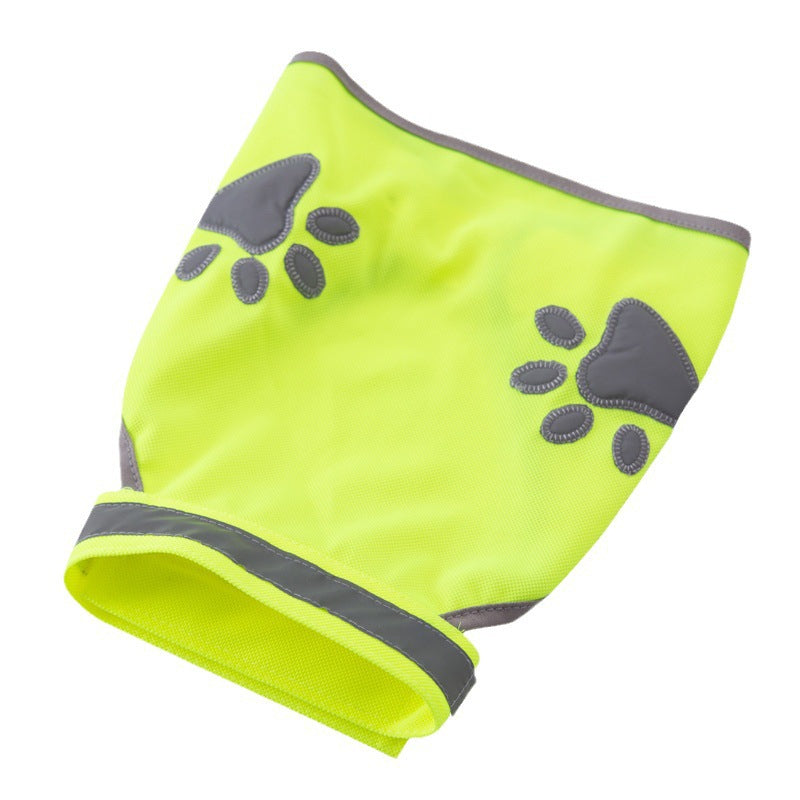 Reflective Dog Safety Vest with Embroidered Design - Zaloora