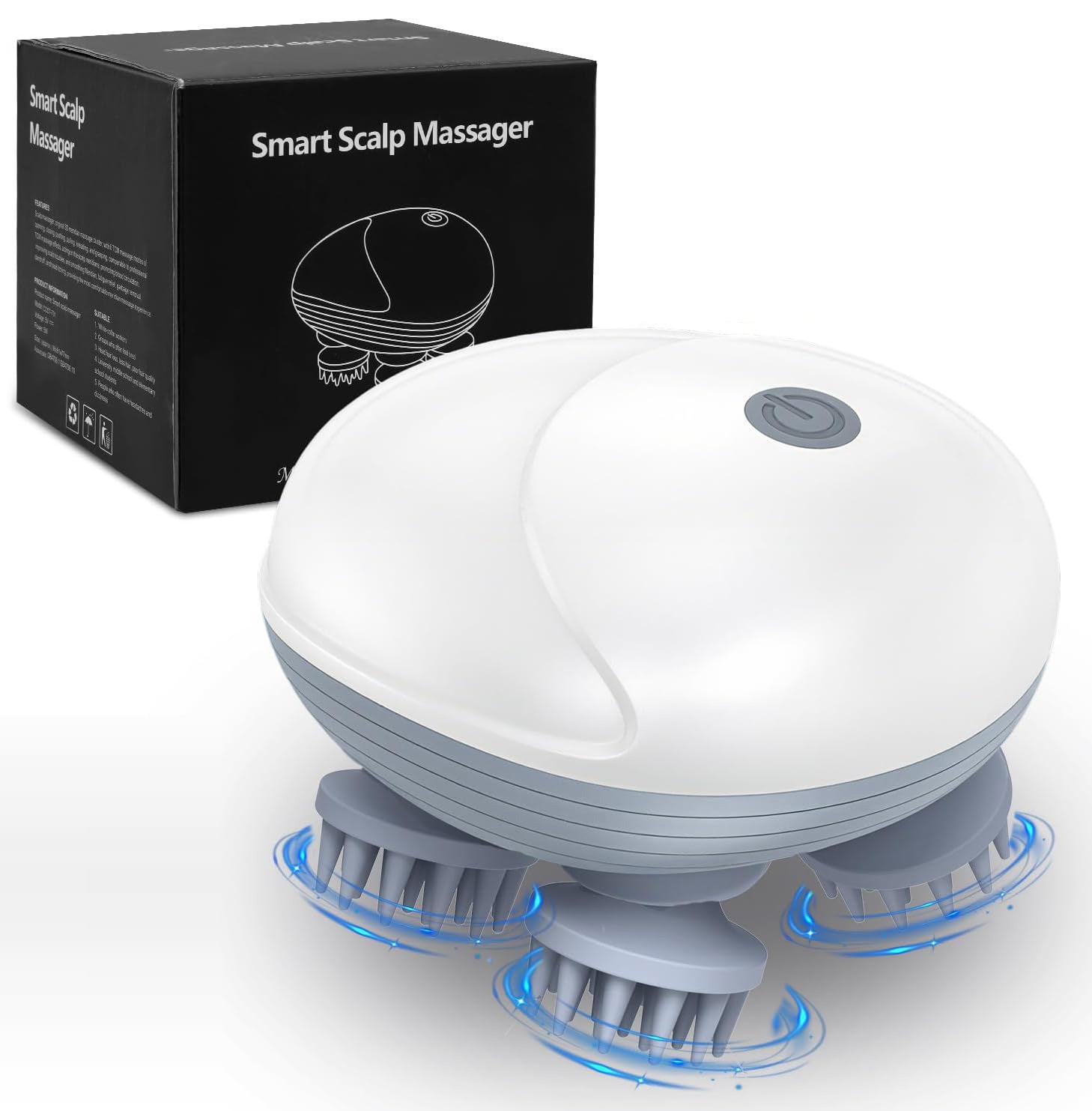 Electric Scalp Massager with Kneading Function - Zaloora
