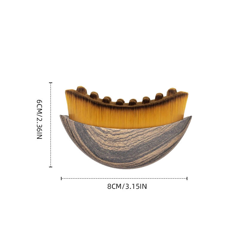 Lymphatic Contour Face and Neck Massage Brush - Zaloora