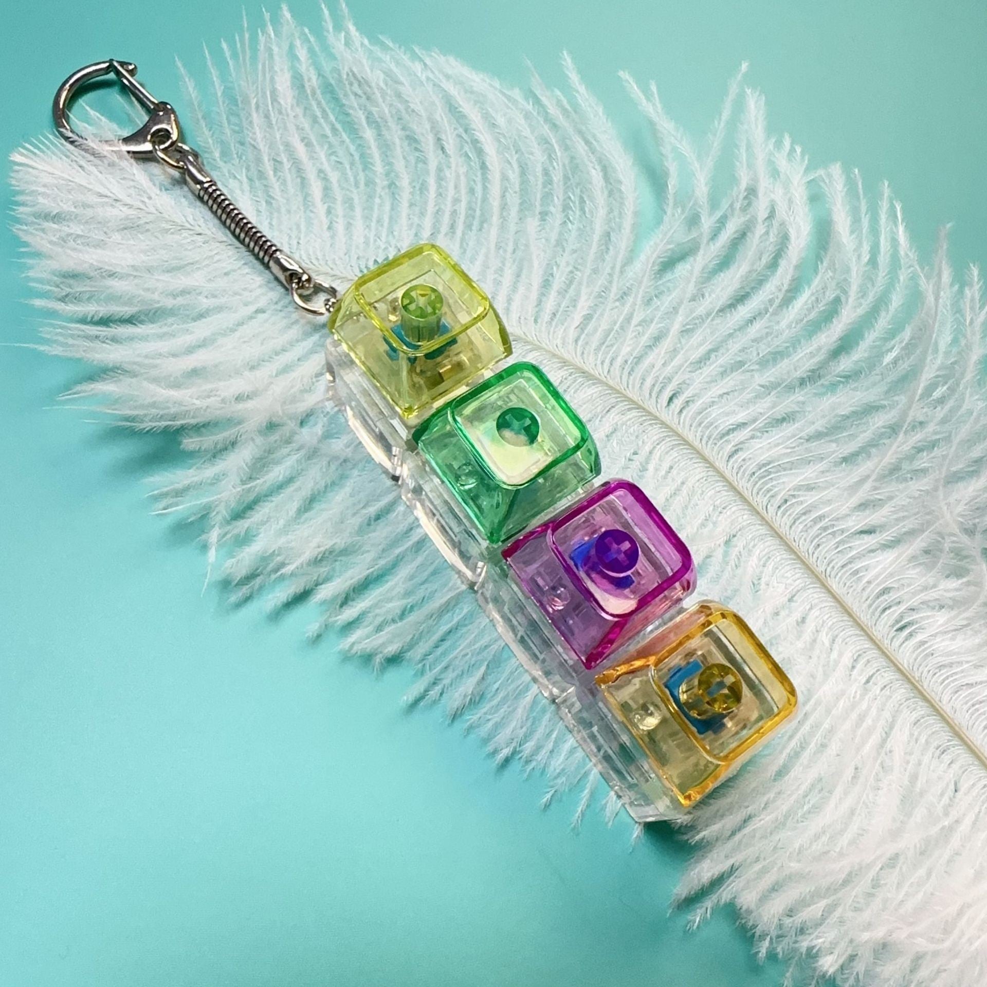 Mechanical Keyboard Switch Tester Keychain - Zaloora