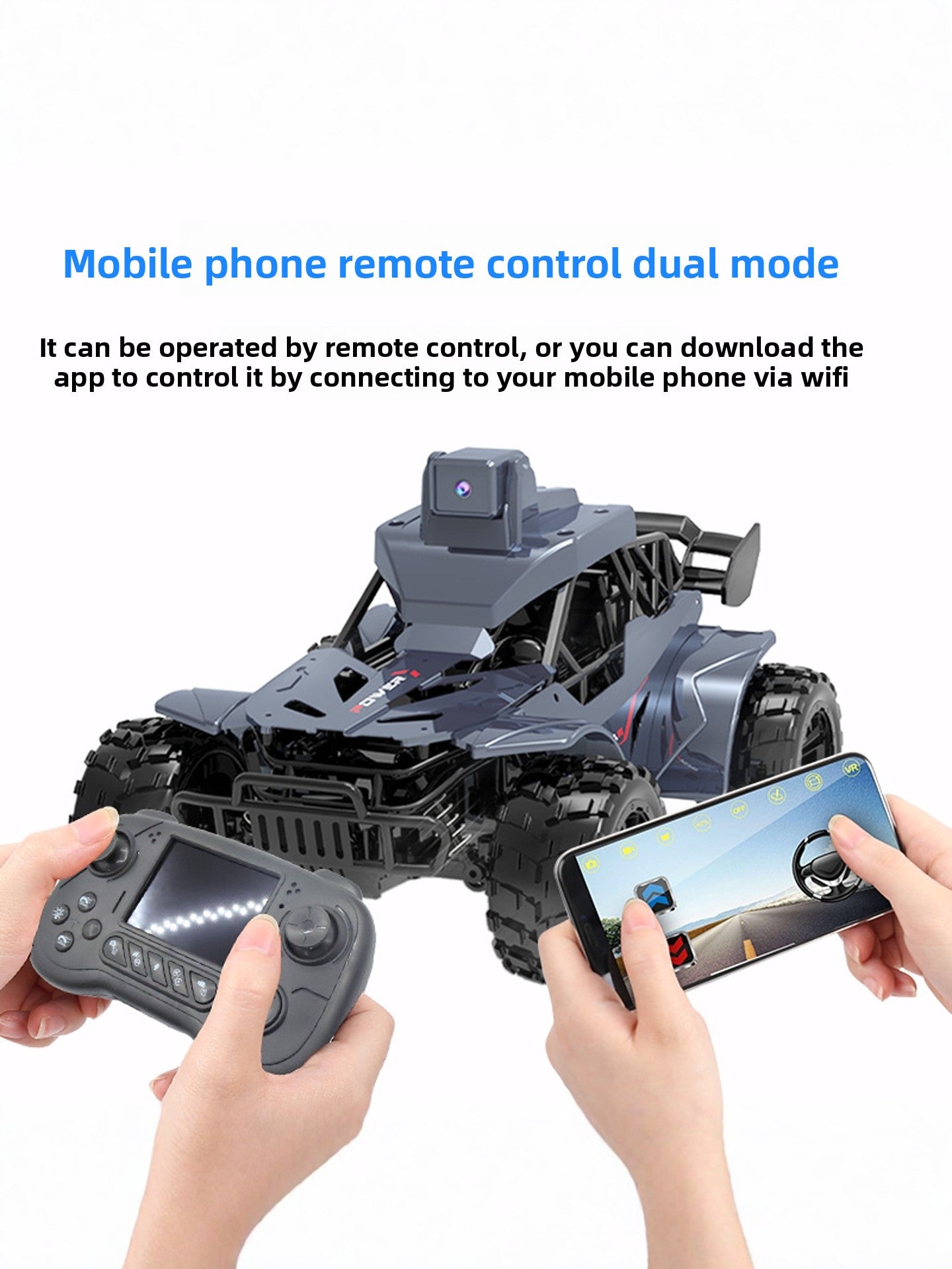 Wifi Remote Control Car with HD Camera - Zaloora