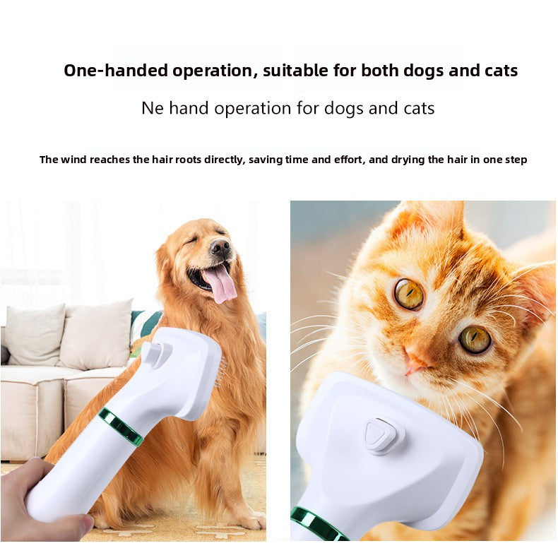 Smart Electric Pet Grooming Dryer Comb - Zaloora