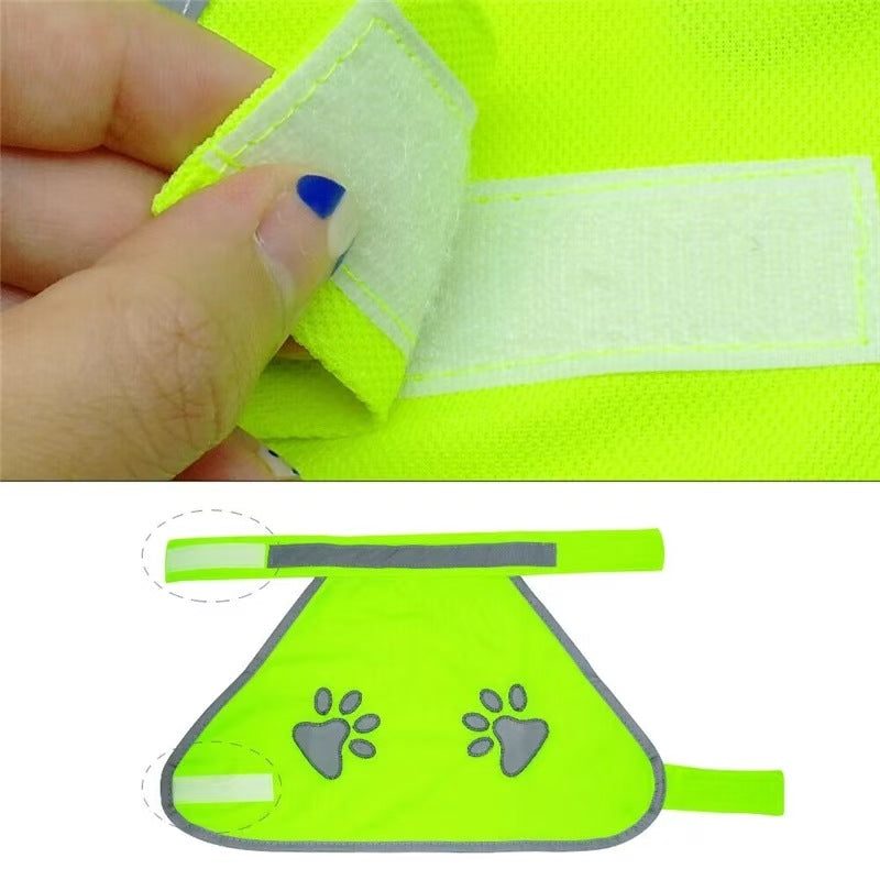 Reflective Dog Safety Vest with Embroidered Design - Zaloora