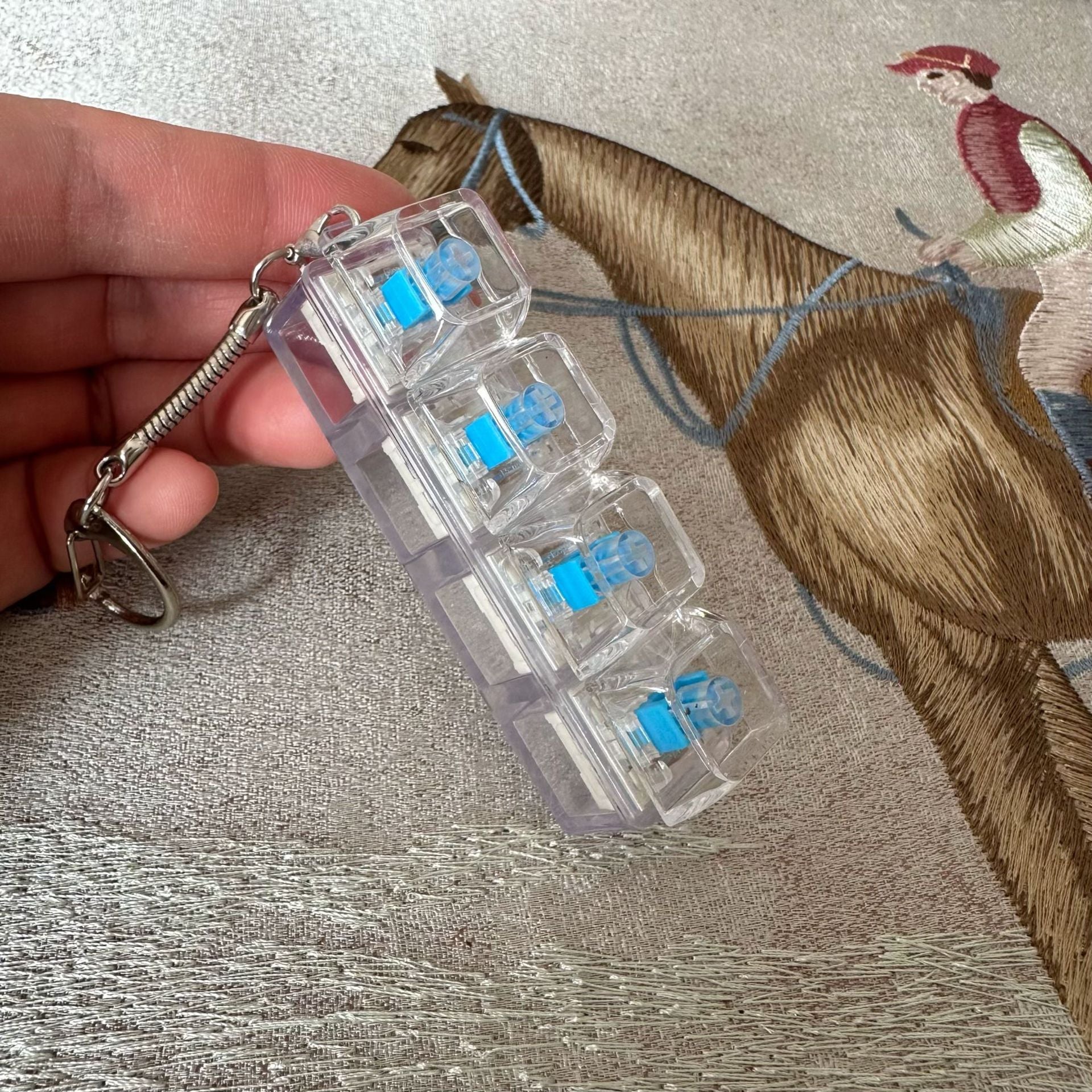 Mechanical Keyboard Switch Tester Keychain - Zaloora