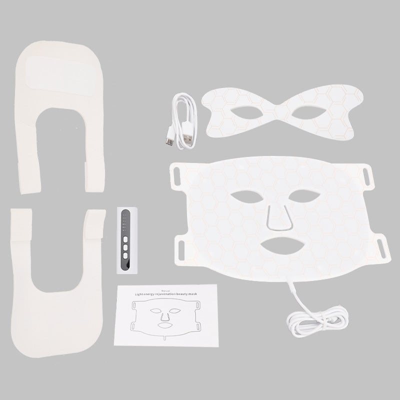 LED Light Therapy Facial Beauty Mask - Zaloora