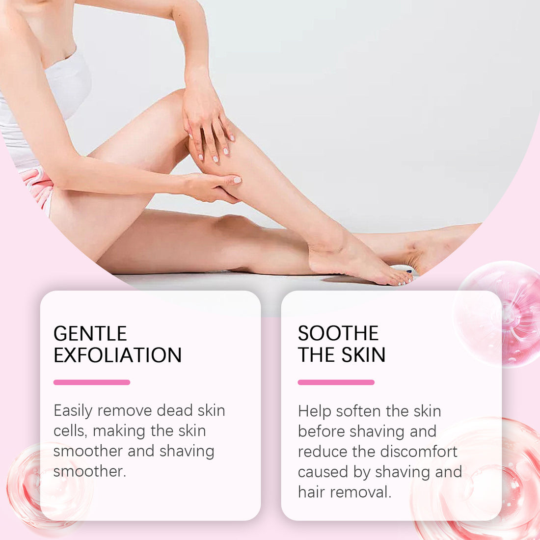 Hair Removal Pre-Shaving Shaving Scrub - Zaloora