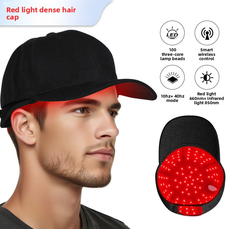 LED Red Light Therapy Hair Growth Cap with Infrared Heat - Zaloora