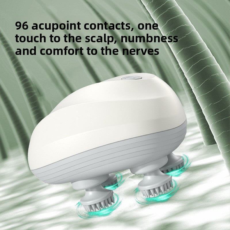 Electric Scalp Massager with Kneading Function - Zaloora