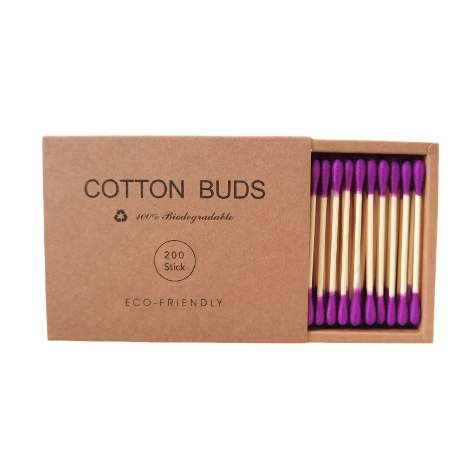 Double-headed colored removable makeup cotton swabs - Zaloora