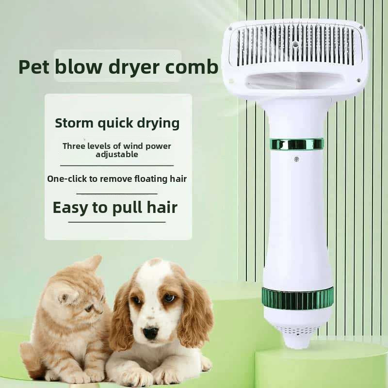Smart Electric Pet Grooming Dryer Comb - Zaloora