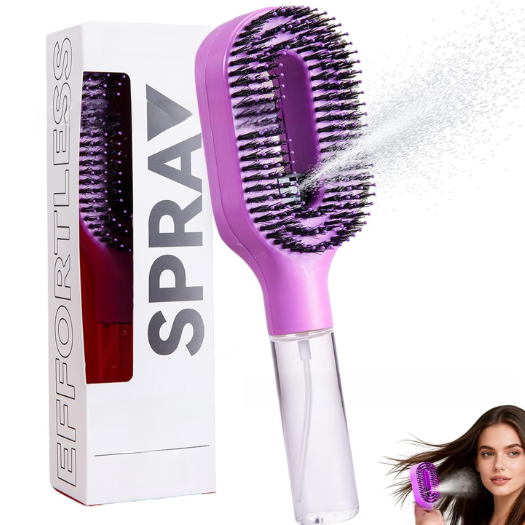 Stylish Hair Detangling Spray Comb - Zaloora