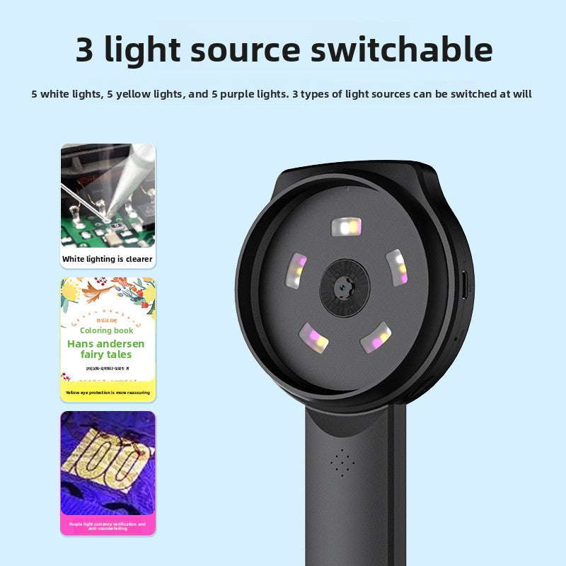 Portable HD Digital Microscope for Inspection and Education - Zaloora