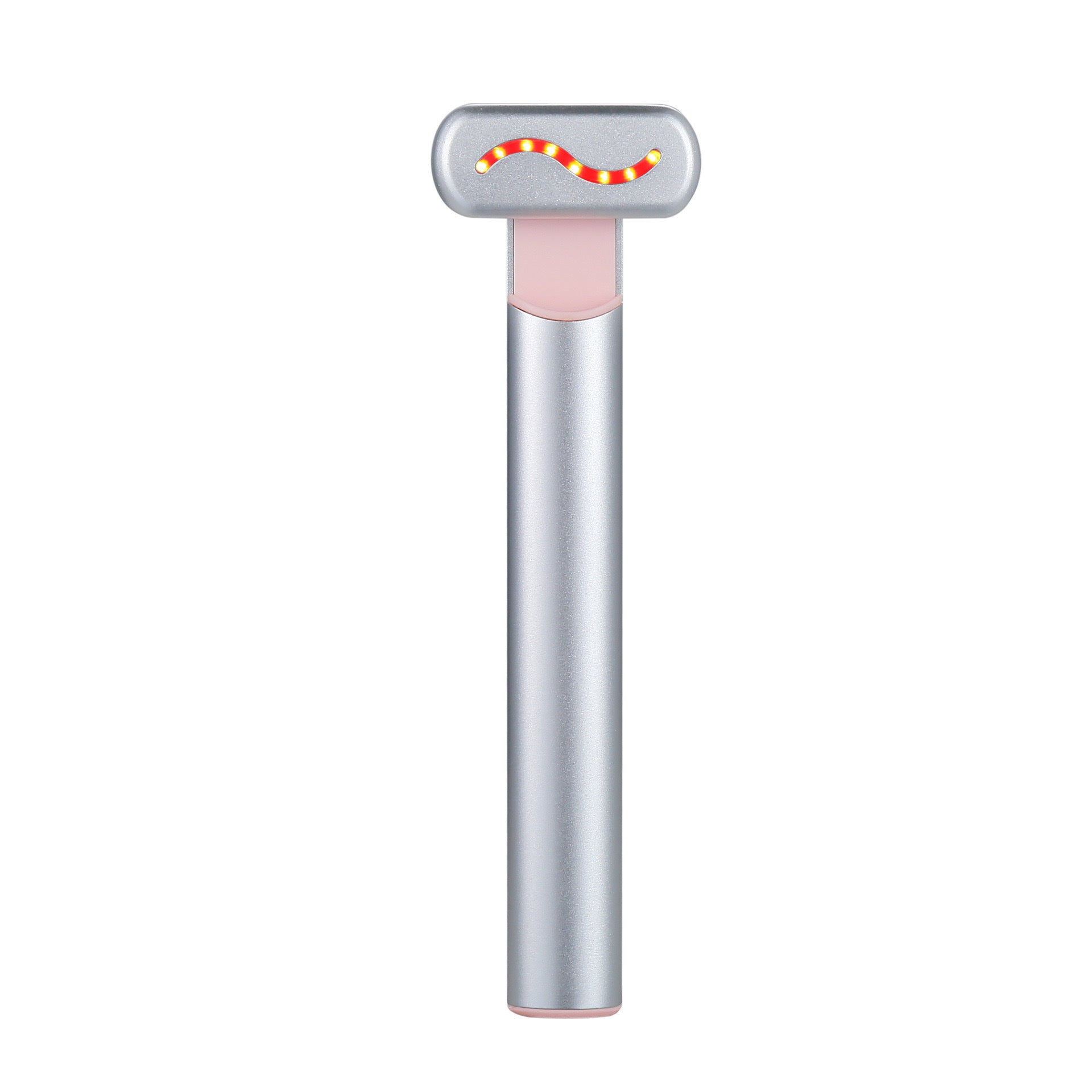 Light Beauty Wand Hot Compress Red Light Therapy For Face Neck EMS Microcurrent Facial Device Vibration Eye Massager