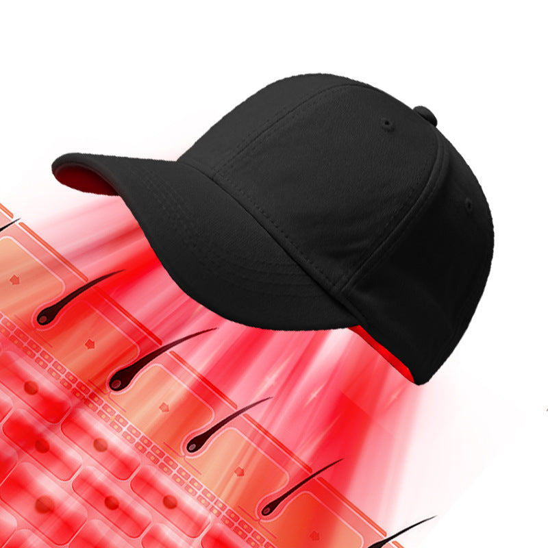 LED Red Light Therapy Hair Growth Cap with Infrared Heat - Zaloora