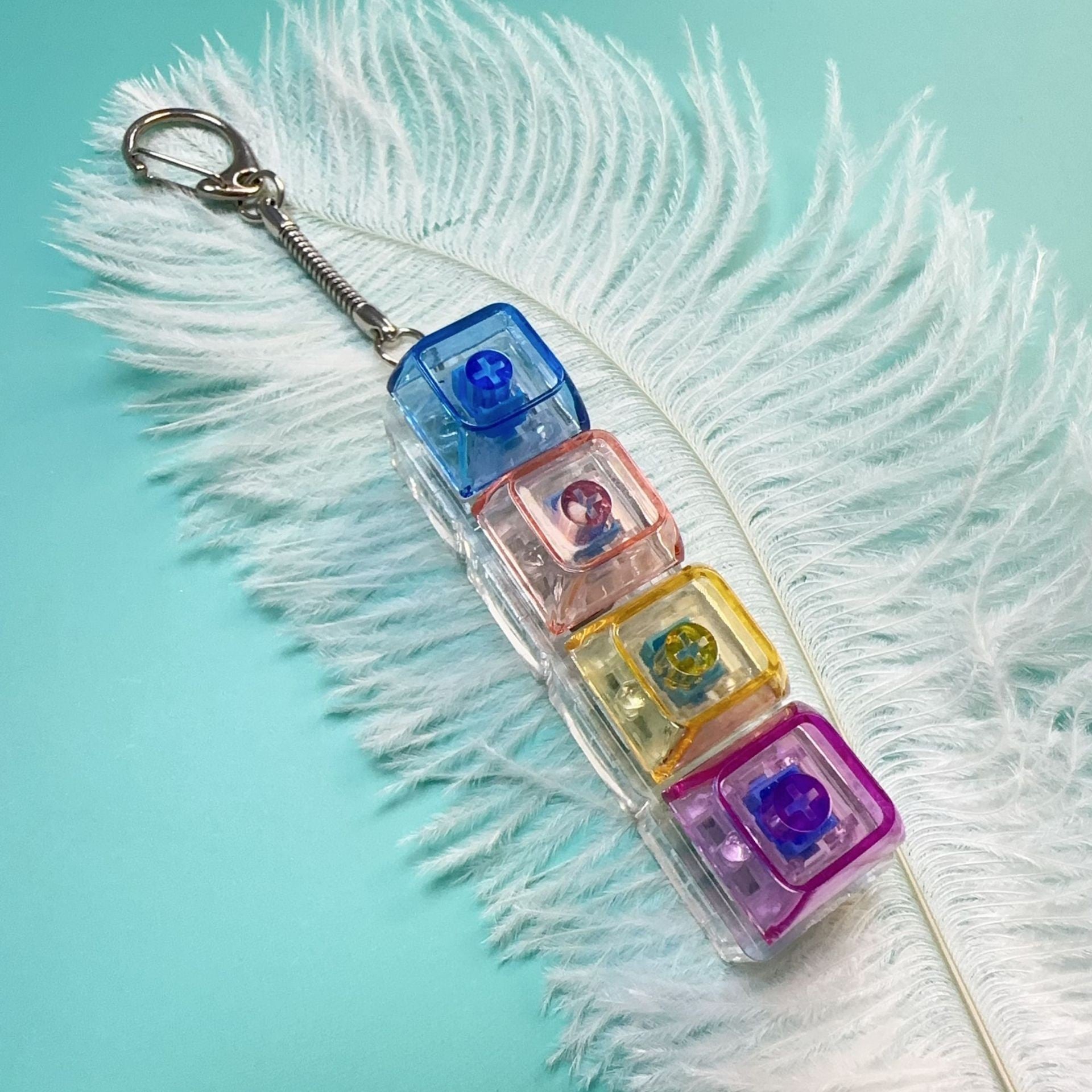 Mechanical Keyboard Switch Tester Keychain - Zaloora
