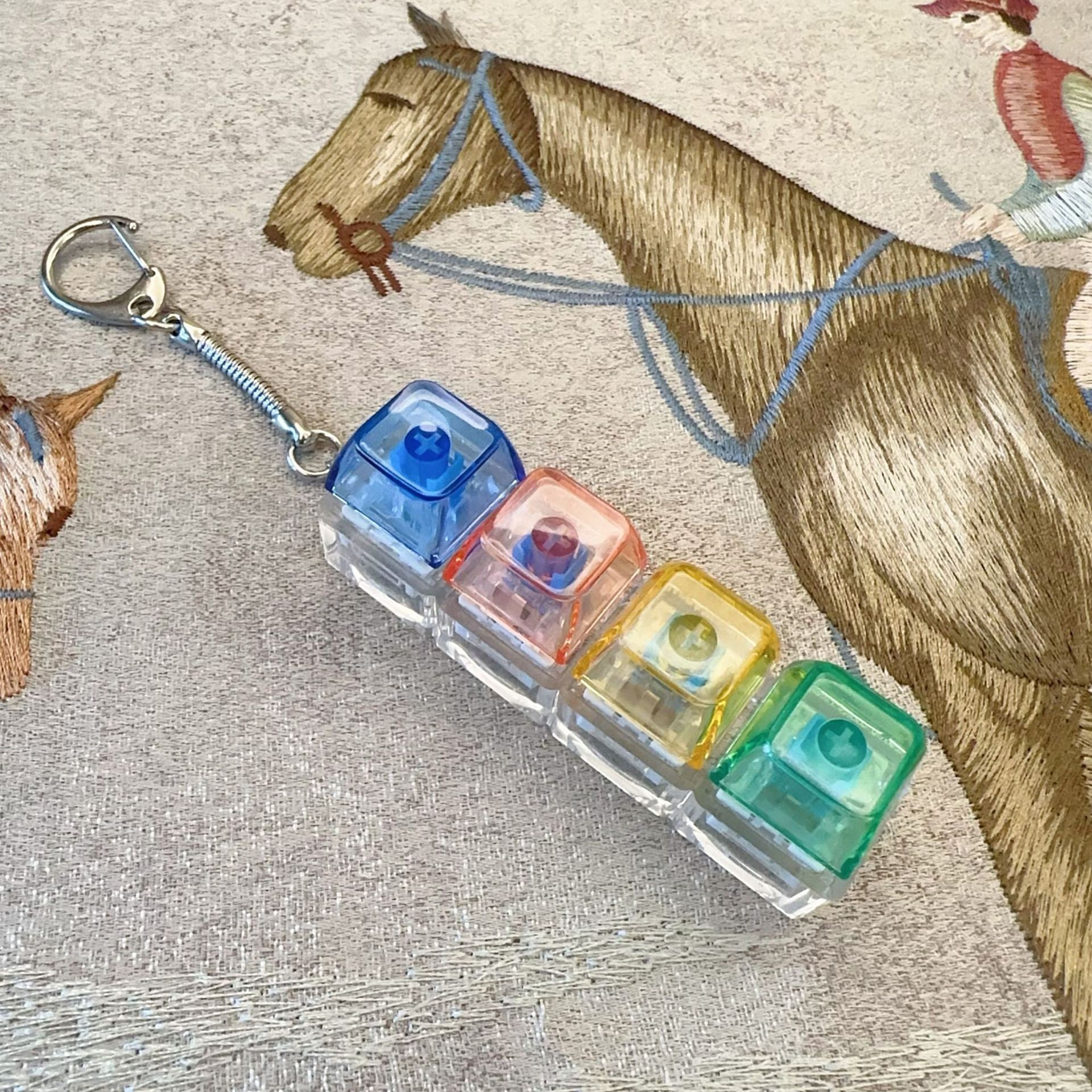 Mechanical Keyboard Switch Tester Keychain - Zaloora