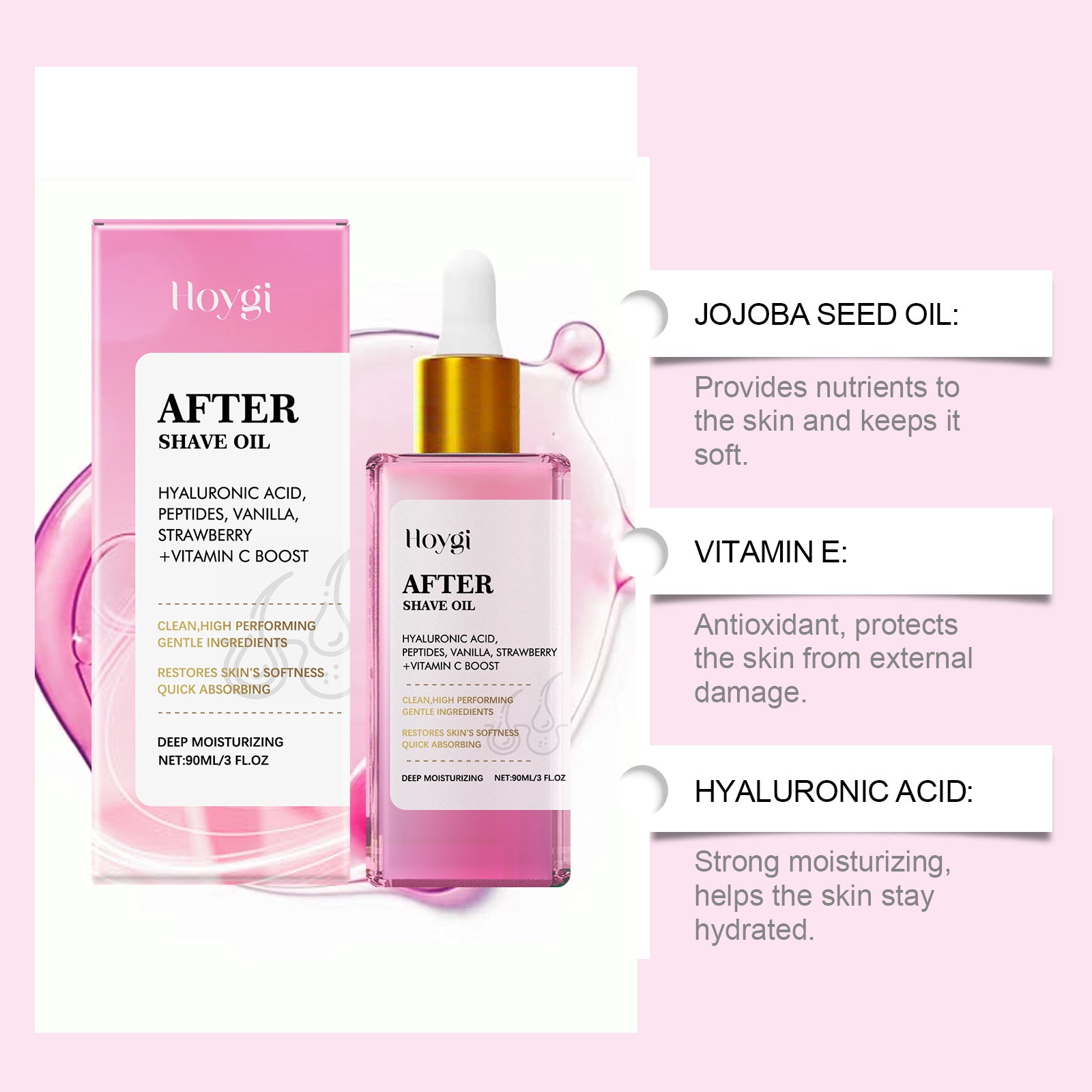 Strawberry Flavor Hair After-shave Essential Oil - Zaloora