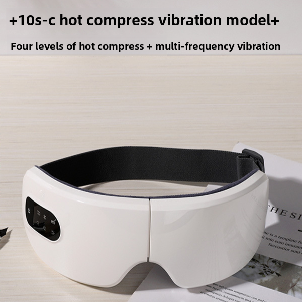 4D Eye Massager Smart Airbag Vibration Eye Care Instrument Hot Compress Bluetooth Eye Massage Glasses Fatigue anti-wrinkle Care