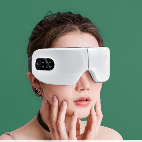 4D Eye Massager Smart Airbag Vibration Eye Care Instrument Hot Compress Bluetooth Eye Massage Glasses Fatigue anti-wrinkle Care
