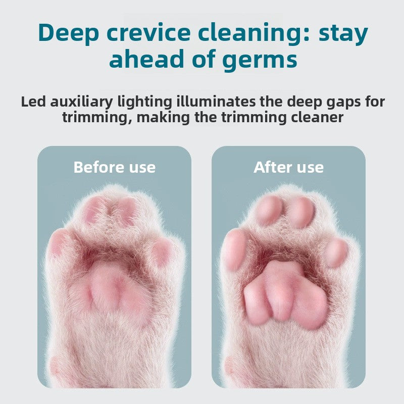 Electric Clippers for Trimming Paws and Removing Fur - Zaloora
